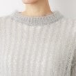 デッサン(レディース)(Dessin(Ladies))の【洗える】ショート丈メッシュラメニット（S～L）12