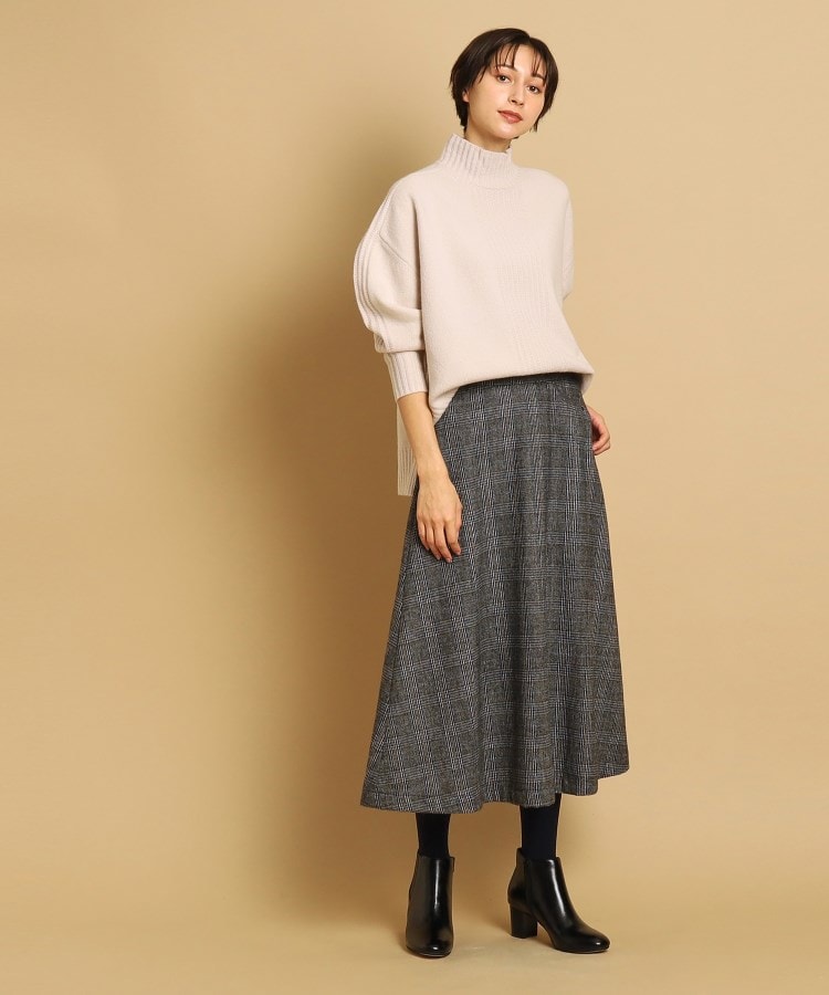 デッサン(レディース)(Dessin(Ladies))の【洗える】起毛グレンチェックスカート（XS～L）5