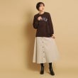 デッサン(レディース)(Dessin(Ladies))のフロントボタンフレアースカート（XS～L）5