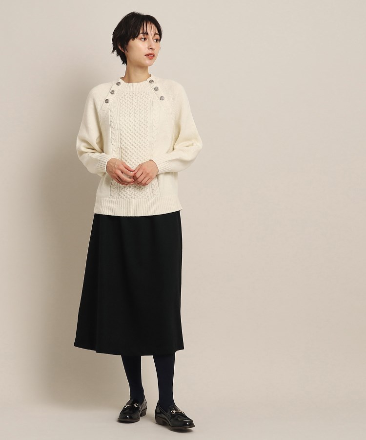 デッサン(レディース)(Dessin(Ladies))の【定番】ドロスト付きスカート（XS～L）1