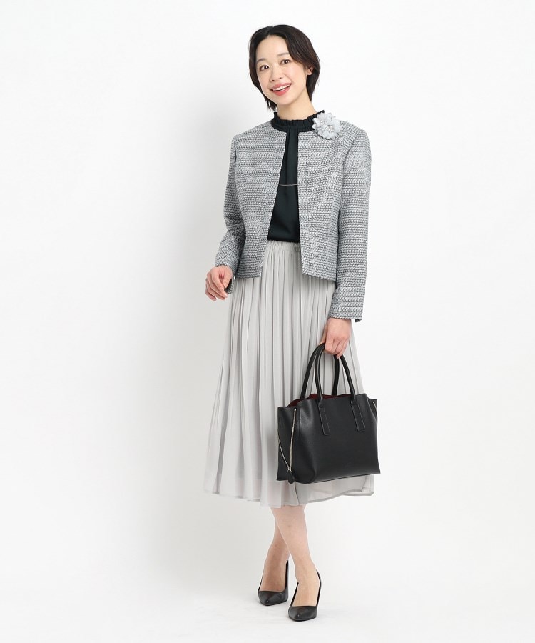 デッサン(レディース)(Dessin(Ladies))の【入卒／セレモニー】シフォンプリーツスカート1