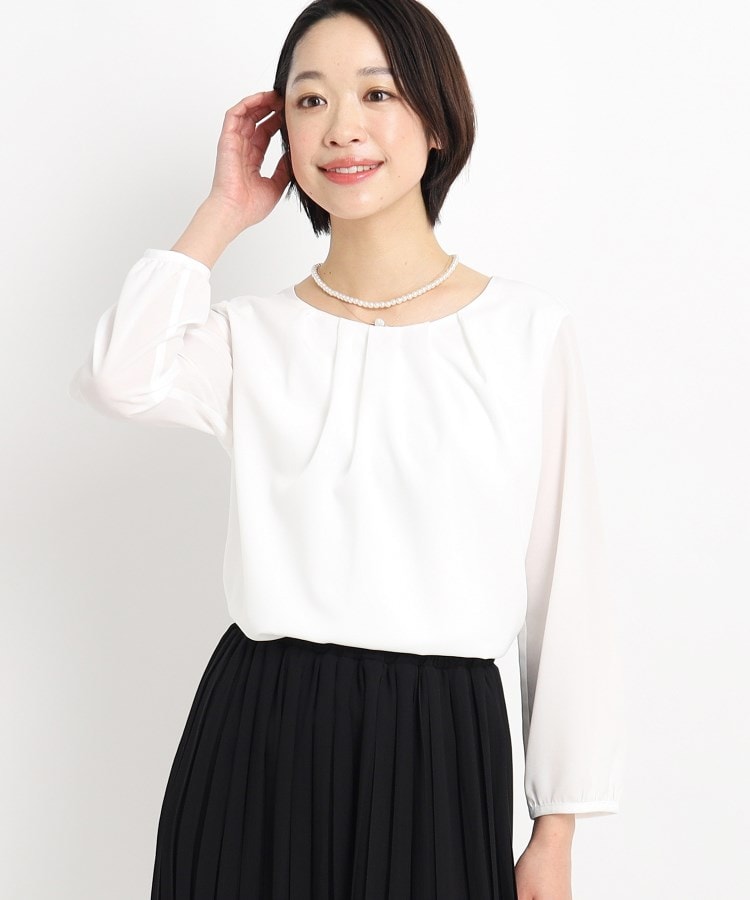 入卒/セレモニー】ジョーゼットブラウス(シャツ・ブラウス 入卒/セレモニー】ジョーゼットブラウス(シャツ・ブラウス