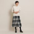 デッサン(レディース)(Dessin(Ladies))の【新色追加・洗える】起毛チェック切替フレアースカート（XS～L）30