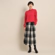 デッサン(レディース)(Dessin(Ladies))の【洗える】起毛チェックウエストタックスカート（XS～L）8