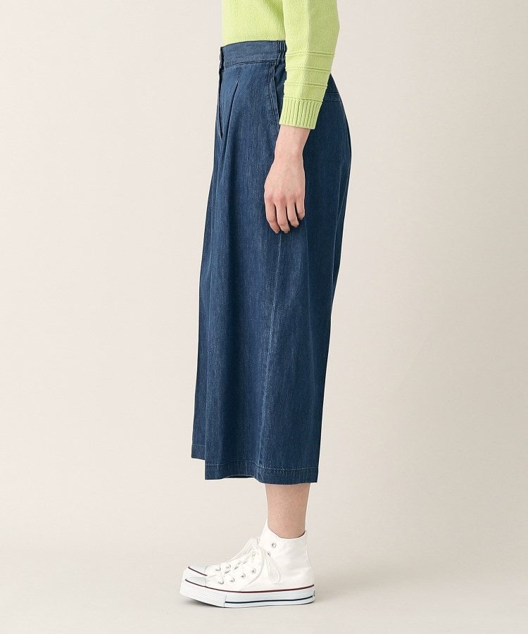 洗える】6OZデニムクロップド丈パンツ(XS~L)(デニムパンツ 洗える】6OZデニムクロップド丈パンツ(XS~L)(デニムパンツ