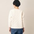 デッサン(レディース)(Dessin(Ladies))の【洗える】スクエアチェック柄ニット15
