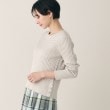 デッサン(レディース)(Dessin(Ladies))の【定番・洗える】ケーブルマリンボタンニット（XS～L）6