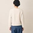 デッサン(レディース)(Dessin(Ladies))の【洗える】クルーネックメタルボタンカーディガン（S～L）15