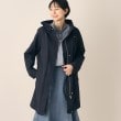 デッサン(レディース)(Dessin(Ladies))の【チェック柄ライナー付き・洗える】フーデッドコート（S～L）9