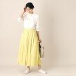 デッサン(レディース)(Dessin(Ladies))の【洗える】ネックフリルロングスリーブTシャツ（XS～L）3