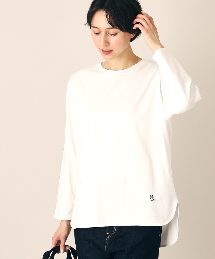 デッサン(レディース)(Dessin(Ladies))の【レイヤードに便利・洗える】ロングスリーブTシャツ（XS～L）2