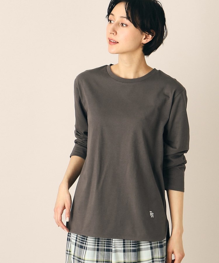 デッサン(レディース)(Dessin(Ladies))の【レイヤードに便利・洗える】ロングスリーブTシャツ（XS～L）9