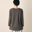 デッサン(レディース)(Dessin(Ladies))の【レイヤードに便利・洗える】ロングスリーブTシャツ（XS～L）15