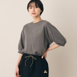 デッサン(レディース)(Dessin(Ladies))の【360度可愛い】コットン5分袖カットソー（XS～L）