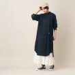 デッサン(レディース)(Dessin(Ladies))の【洗える】6OZバンドカラーシャツワンピース（XS～L）11