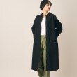 デッサン(レディース)(Dessin(Ladies))の【洗える】6OZバンドカラーシャツワンピース（XS～L） ブラック(019)