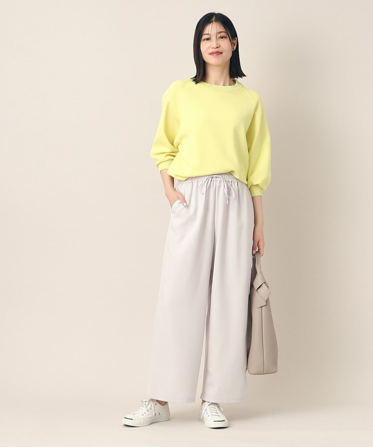 デッサン(レディース)(Dessin(Ladies))の【洗える】リラックスパンツ（XS～L）6