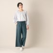 デッサン(レディース)(Dessin(Ladies))の【ウエストゴム・洗える】ドロストリラックスパンツ（XS～L）14