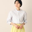 デッサン(レディース)(Dessin(Ladies))の【洗える】フリルネックブラウス（XS～L） ホワイト(501)