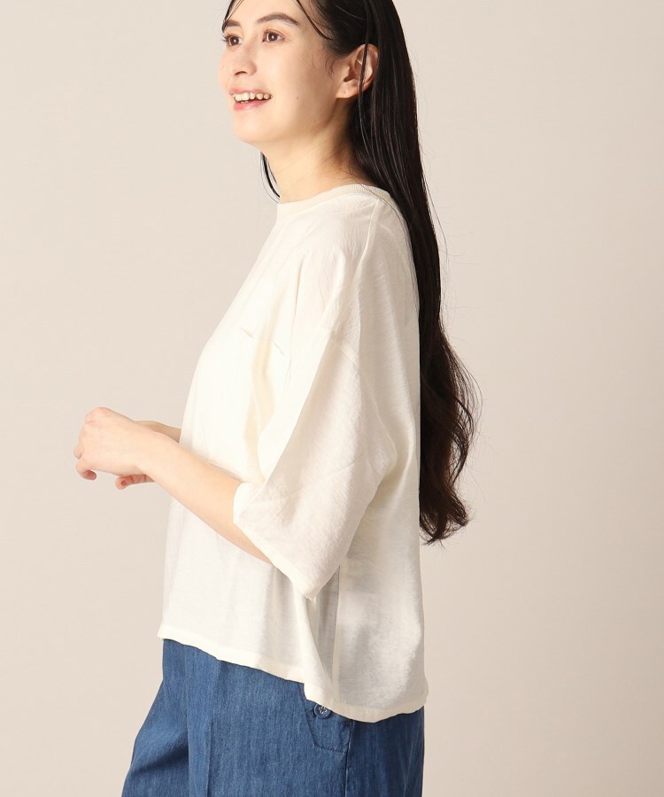 デッサン(レディース)(Dessin(Ladies))の【洗える】Tシャツブラウス（XS～L）2