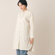 デッサン(レディース)(Dessin(Ladies))の【洗える】ストライプロングシャツ2