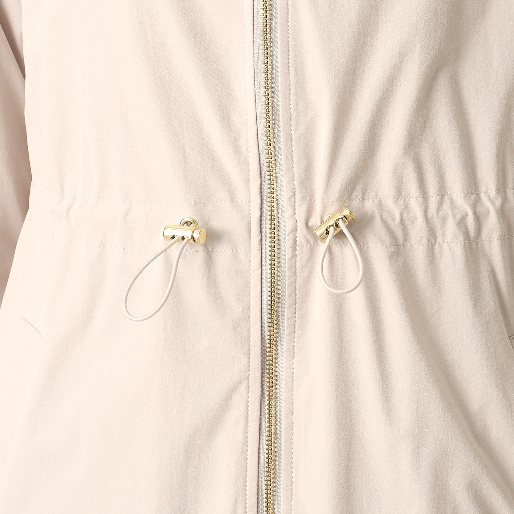 デッサン(レディース)(Dessin(Ladies))のリブ袖デザイン フーデットコート（S～L）16