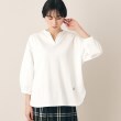 デッサン(レディース)(Dessin(Ladies))の【洗える】スキッパー5分袖カットソー（XS～L）1