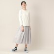 デッサン(レディース)(Dessin(Ladies))の【洗える】チュールスカートドッキングニットワンピース10