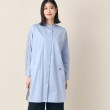 デッサン(レディース)(Dessin(Ladies))の【洗える】バックストライプシャツ ブルー(092)