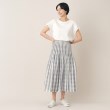 デッサン(レディース)(Dessin(Ladies))の【ウエストゴム・洗える】リバーシブルシャーリングスカート14