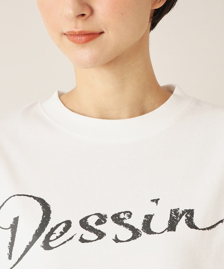 デッサン(レディース)(Dessin(Ladies))の【洗える】デッサンロゴ ロングスリーブTシャツ16