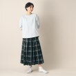 デッサン(レディース)(Dessin(Ladies))の【春色登場・ウエストゴム】映えチェック柄スカート（XS～L）3