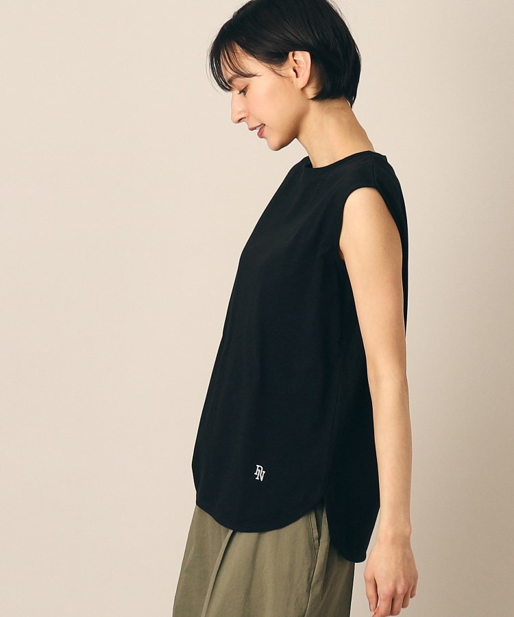 デッサン(レディース)(Dessin(Ladies))の【レイヤード・一枚着・洗える】シャツテールカットソー（XS～L）6