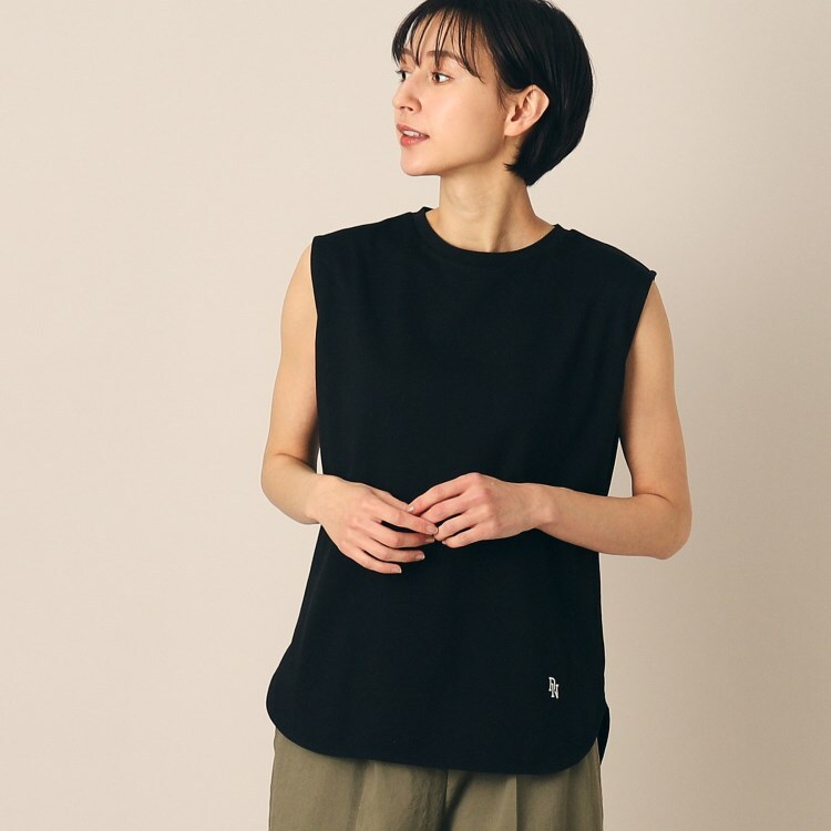 デッサン(レディース)(Dessin(Ladies))の【レイヤード・一枚着・】シャツテールカットソー（XS～L） カットソー