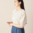 デッサン(レディース)(Dessin(Ladies))の【洗える】サッカードット5分袖ブラウス（SX～L）10