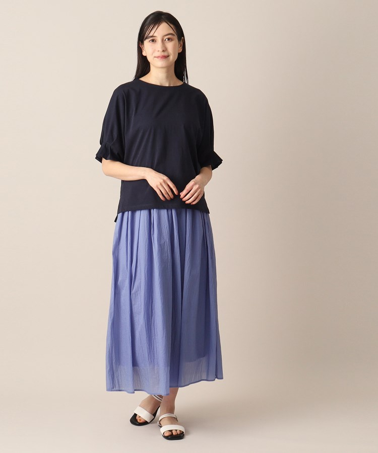 デッサン(レディース)(Dessin(Ladies))の【接触冷感・洗える】袖口タックカットソー（XS～L）11