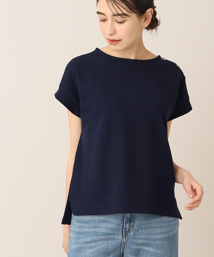 デッサン(レディース)(Dessin(Ladies))の【洗える】アンカーボタン付きカットソー（XS～L）5