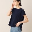 デッサン(レディース)(Dessin(Ladies))の【洗える】アンカーボタン付きカットソー（XS～L） ネイビー(094)