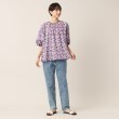 デッサン(レディース)(Dessin(Ladies))の【インド製】プリントブラウス3