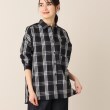 デッサン(レディース)(Dessin(Ladies))の【洗える】ドロップショルダーシャツ（XS～L） ブルー(293)