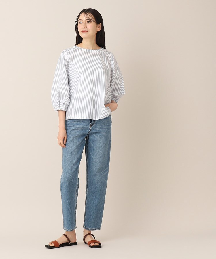 デッサン(レディース)(Dessin(Ladies))の【洗える】クルーネックブラウス（XS～L）3