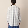 デッサン(レディース)(Dessin(Ladies))の【リンクコーデ】TCチェックバンドカラーシャツ11