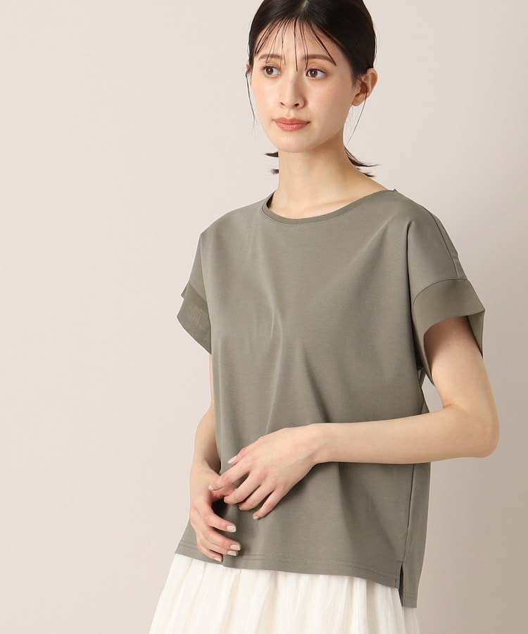 デッサン(レディース)(Dessin(Ladies))の【シリーズ累計5万枚！選べる5サイズ・洗える】美光沢カットソー＜オンにもオフにもちょうどいい＞38