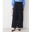 デッサン(レディース)(Dessin(Ladies))の【入卒/セレモニー/セットアップ可能/洗える】ワンタックワイドパンツ5