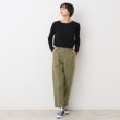 デッサン(レディース)(Dessin(Ladies))の【洗える】クルーネックシースルーロンT7