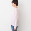 デッサン(レディース)(Dessin(Ladies))の【洗える】クルーネックシースルーロンT14