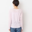 デッサン(レディース)(Dessin(Ladies))の【洗える】クルーネックシースルーロンT15