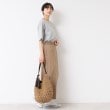 デッサン(レディース)(Dessin(Ladies))の【軽量】タッセルペーパーショルダーバッグ2