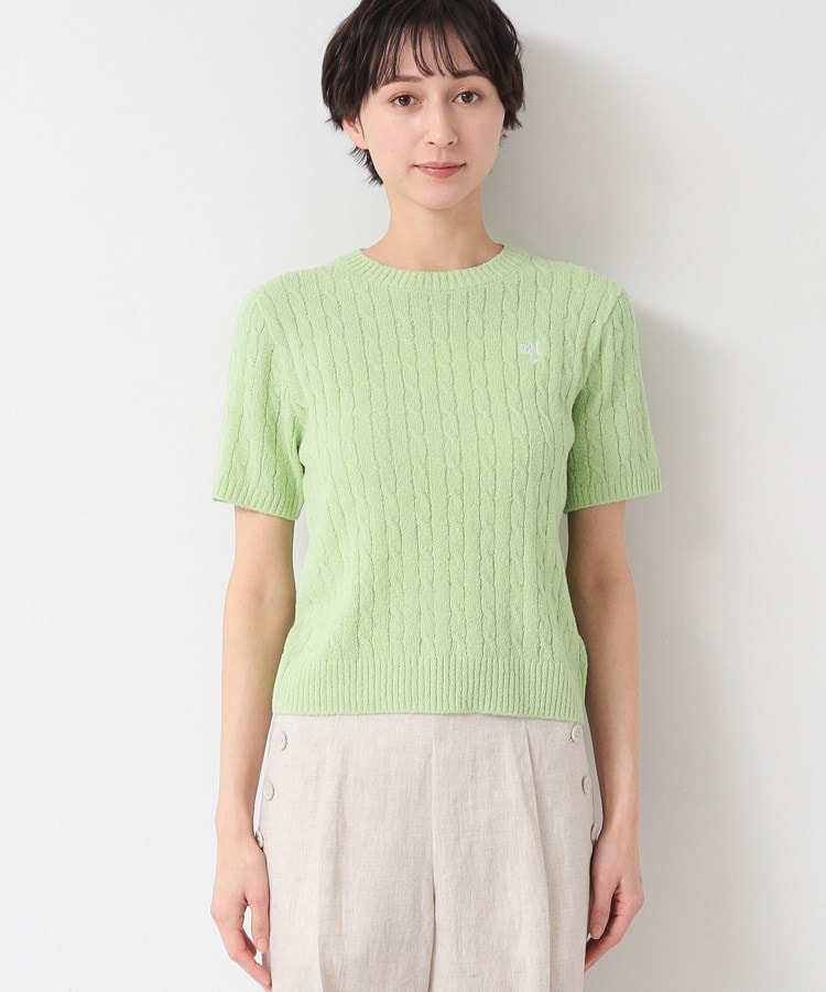 デッサン(レディース)(Dessin(Ladies))の【洗える】ケーブルクルーネックニット13