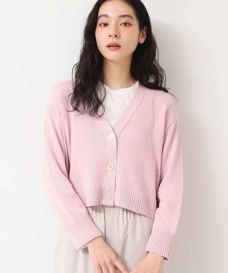 デッサン(レディース)(Dessin(Ladies))の【洗える】ミドルゲージショートカーディガン （S～L）6